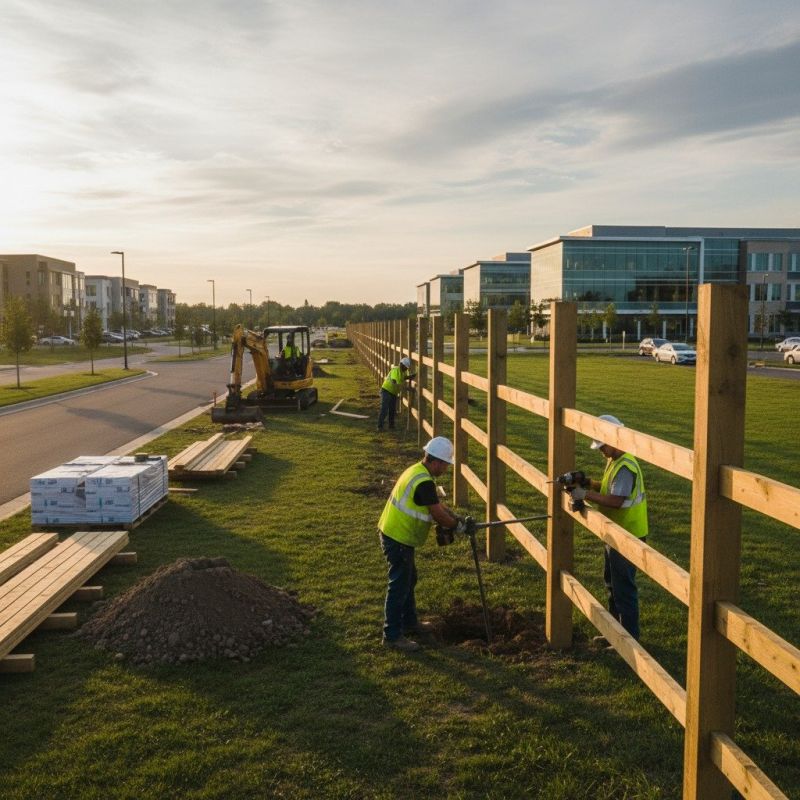 Local Pool Fence Installation pros at work