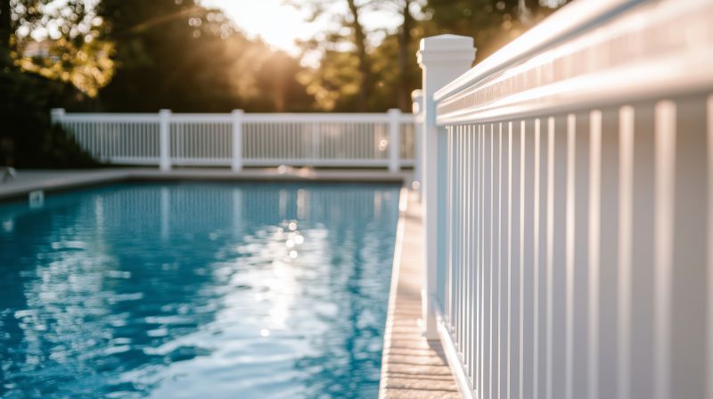 Products For Pool Fence Installations in use