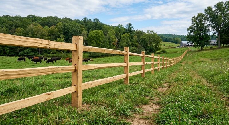 Ranch Fence Construction in Pearland, TX