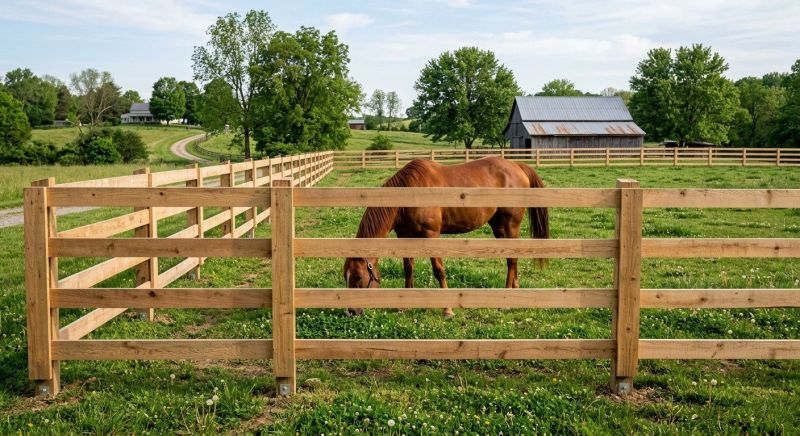 Ranch Fence Replacement in Roseville, CA